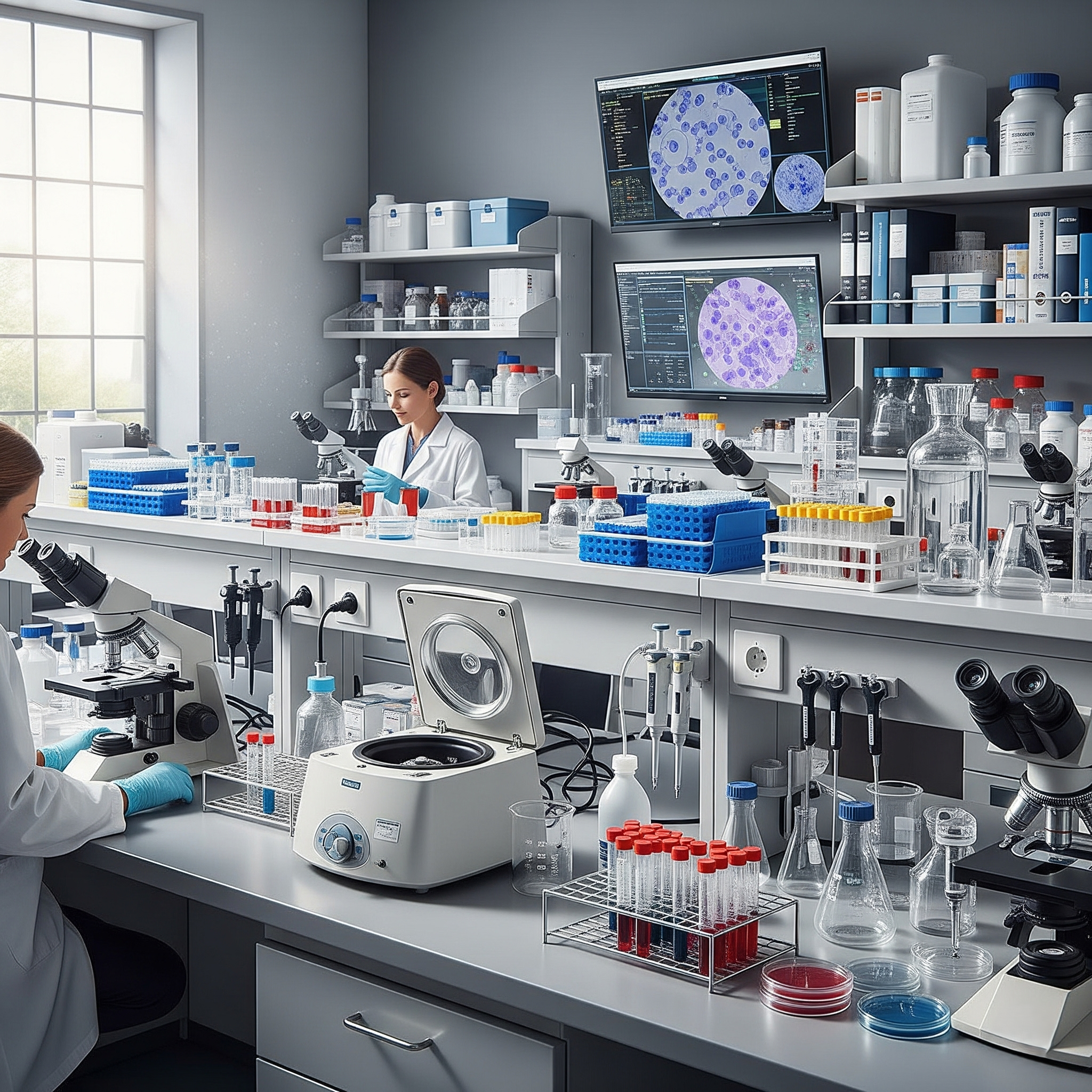 Lab Photo 2: Test Tubes